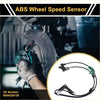 Abs wheel speed sensor for toyota prado front right 2010-2018 black and green with coiled cable and plastic connectors