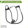 Black abs wheel speed sensor for toyota prius 2004-2008 with molded plastic housing and coiled wiring visible