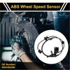 Black abs wheel speed sensor with coiled wiring and plastic connectors for 2023 toyota venza left front side