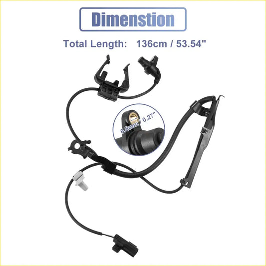 ABS Wheel Speed Sensor Front Right for Toyota Hilux (2005-2014) - Electrical