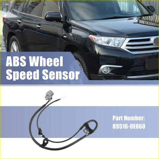 ABS Wheel Speed Sensor Rear Right for Toyota Highlander (2009-2013) - Electrical
