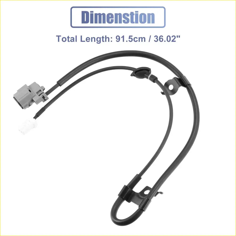 ABS Wheel Speed Sensor Rear Right for Toyota Highlander (2009-2013) - Electrical