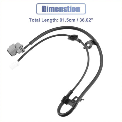 ABS Wheel Speed Sensor Rear Right for Toyota Highlander (2009-2013) - Electrical