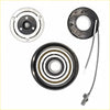 Black and silver automotive ac compressor clutch kit with visible internal parts for toyota hilux kun26r 1kd 3.0l 05-15