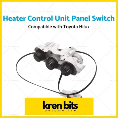 AC Heater Control Unit Panel Switch for Toyota Hilux N70 Workmate SR - Climate Control>HVAC Controls