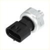 Silver metallic ac pressure sensor with black plastic electrical connector for toyota scion 2010-2015