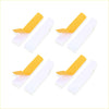 Yellow and white adhesive strips for ac vent ring climate control knob trim cover set for toyota tacoma 2016-2020