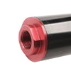 100 Micron AN6 AN8 AN10 Aluminum High Flow Fuel Inline Filter to suit Unive — image 3