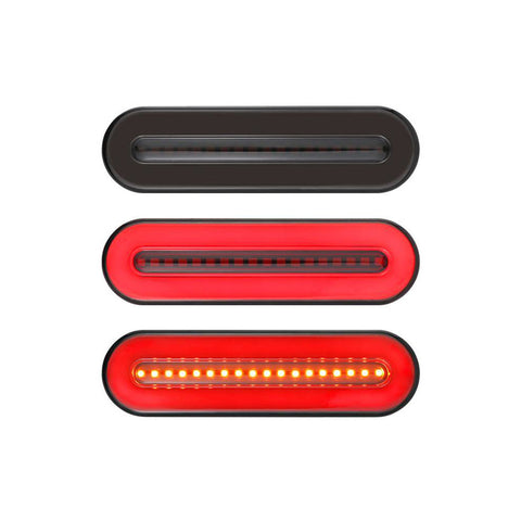 2X Tail Lights 18 LED Stop Flowing Turn Signal Brake (Pair) to suit Heavy Trucks — image 2