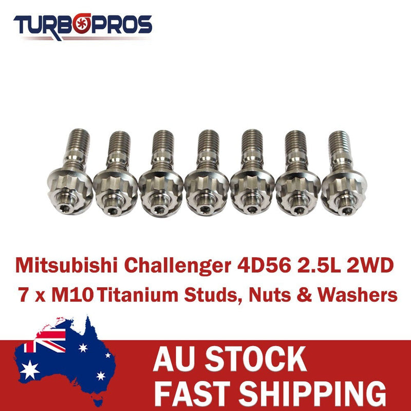 Mitsubishi Challenger 4D56 2.5L Titanium Turbo Charger Stud Kit