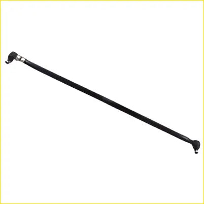 Black metal adjustable front track rod with rounded ends and notches for Toyota Landcruiser VDJ76 VDJ78 VDJ79 2007-on