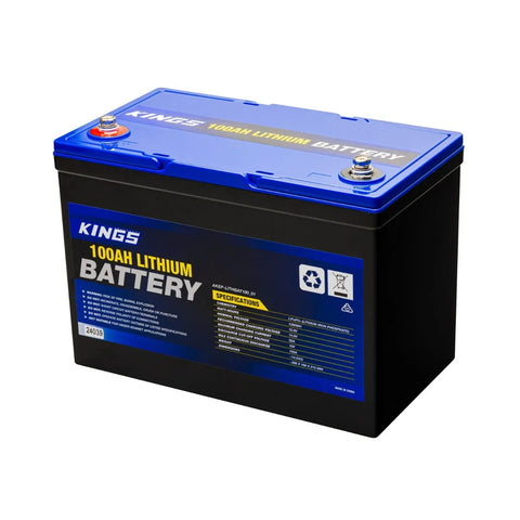 Adventure Kings 12V 100Ah Deep Cycle Lithium LiFePO4 Battery
