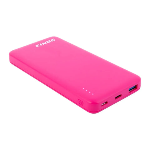 Adventure Kings 10,000mAh Pink Lithium Portable Power Bank