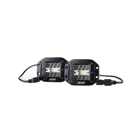 Adventure Kings Flush-Mount LED Worklights - Pair
