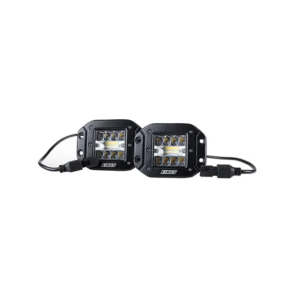 Adventure Kings Flush-Mount LED Worklights - Pair