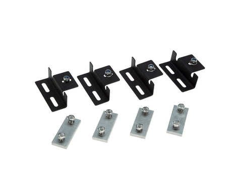 Adventure Kings Black Solar Panel Mount Brackets