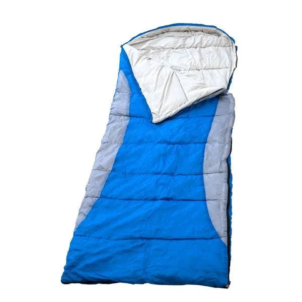 Adventure Kings Hooded Sleeping Bag Rated to -2° - Left-Hand Zipper