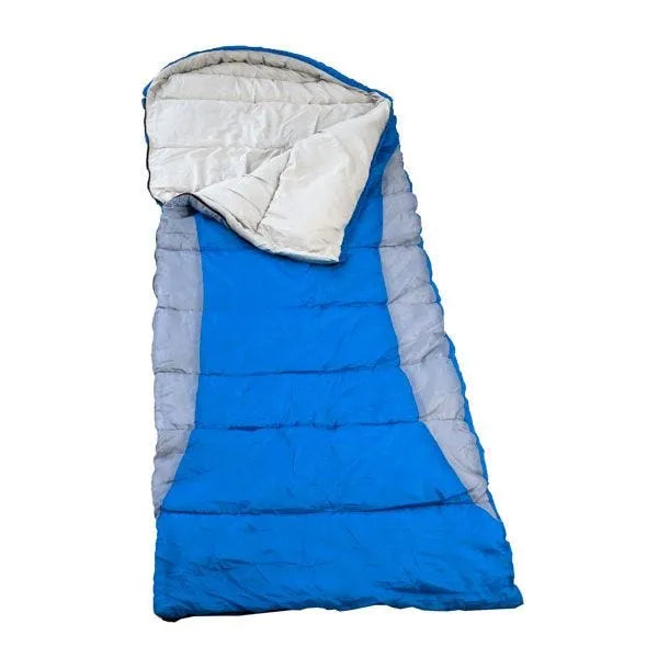 Adventure Kings Hooded Sleeping Bag Rated to -2° - Right-Hand Zipper