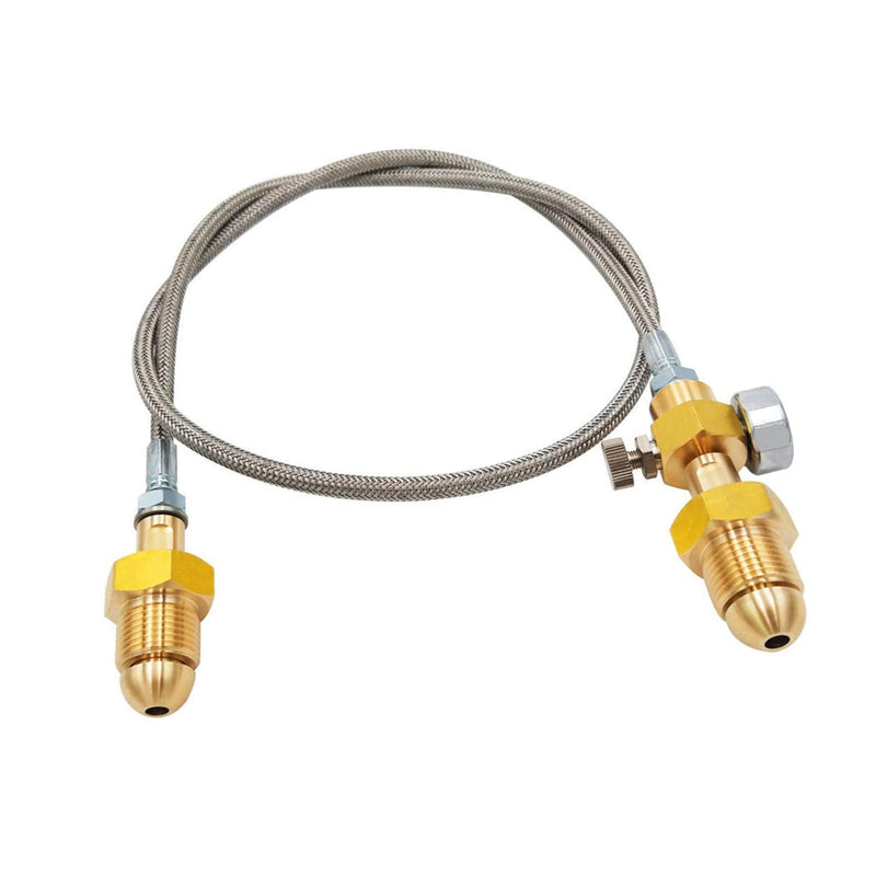 Refill Station Transfer Adaptor Hose to suit BS 341 No.3 Argon Cylinder — image 1