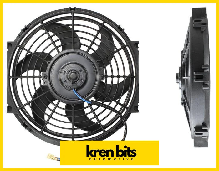 Aeroflow 10’’ Electric Thermo Fan Curved Blades AF49-1000