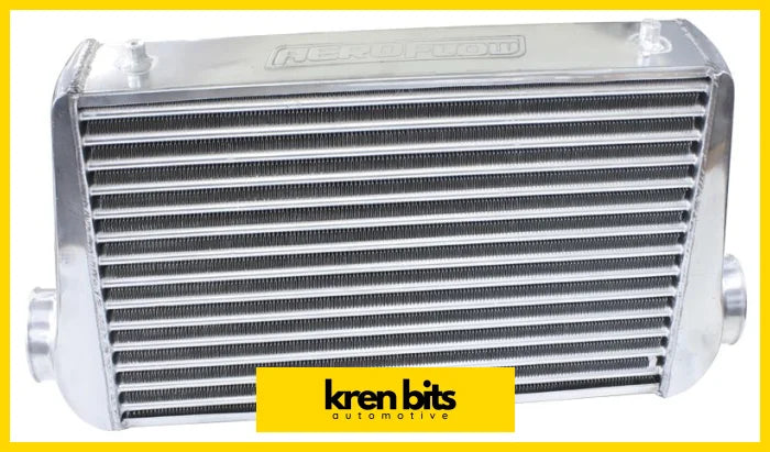 Aeroflow 450x300x76mm Street Series Aluminium Intercooler Polished Finish AF90-1001 Intercooler