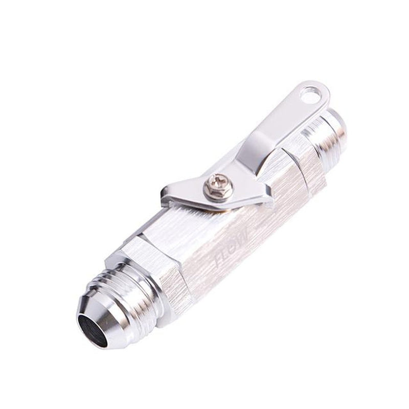 Aeroflow AF1000-04S Shut Off Valve -4AN Silver