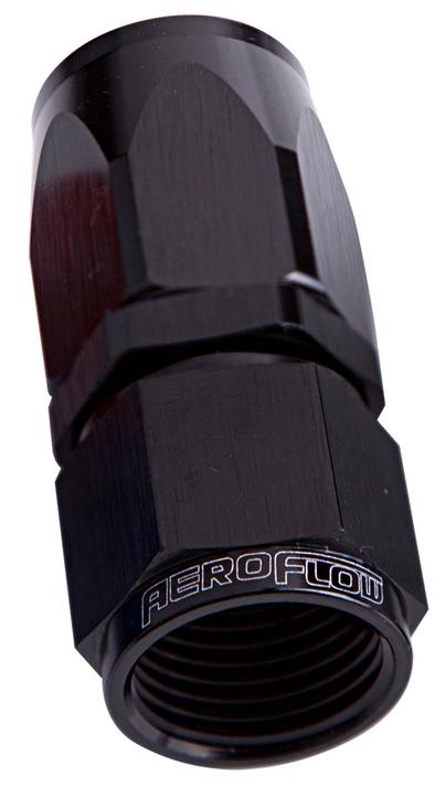 Aeroflow AF101-20BLK -20AN Taper Series Straight Hose End