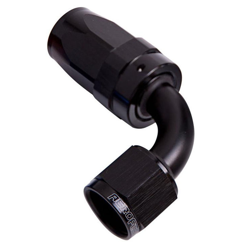 Aeroflow AF103-12BLK -12AN Taper Series 90 Degree Hose