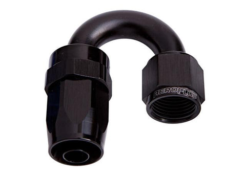 Aeroflow AF106-10BLK -10AN Taper Series 180 Degree Hose