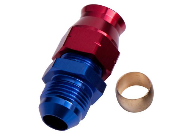Aeroflow AF108-08 1/2" Hard Line To -8AN Male Adapter