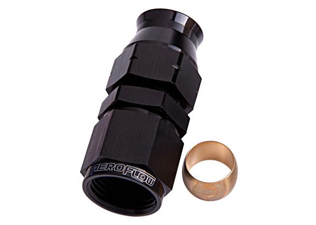 Aeroflow AF109-05BLK 5/16" Hard Line To -6AN Female