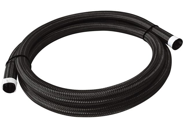 Aeroflow AF111-024-2MBLK 111 Series Black Braided Cover