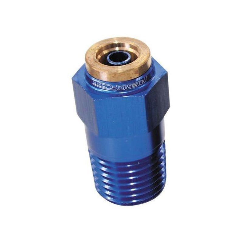 Aeroflow AF121-04 1/4" Npt Straight To 1/4" 120 Series
