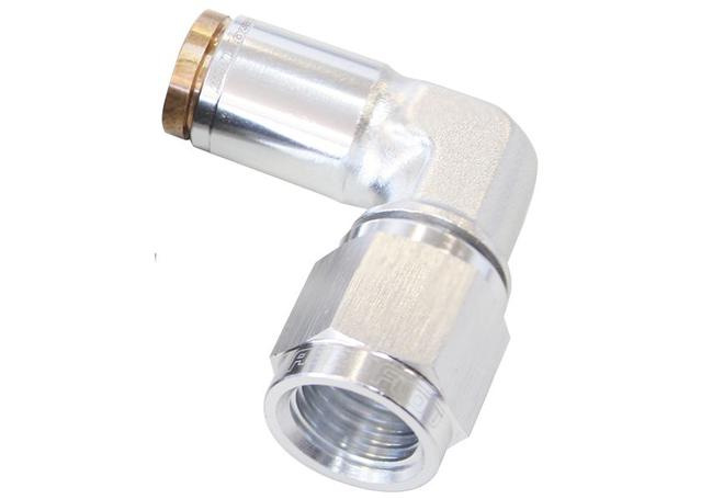 Aeroflow AF123-04-04S -4AN Female 90Degree To 1/4" 120