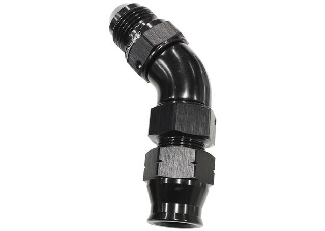 Aeroflow AF128-10BLK 5/8" Tube 45Deg Male -10AN Black