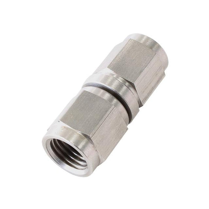 Aeroflow AF131-04SS S/S Straight Female Flare -4ansilver