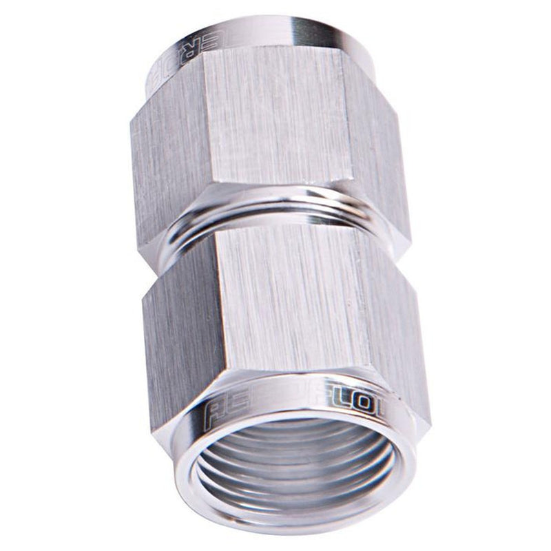 Aeroflow AF131-08S Straight Female Flare -8AN Silver