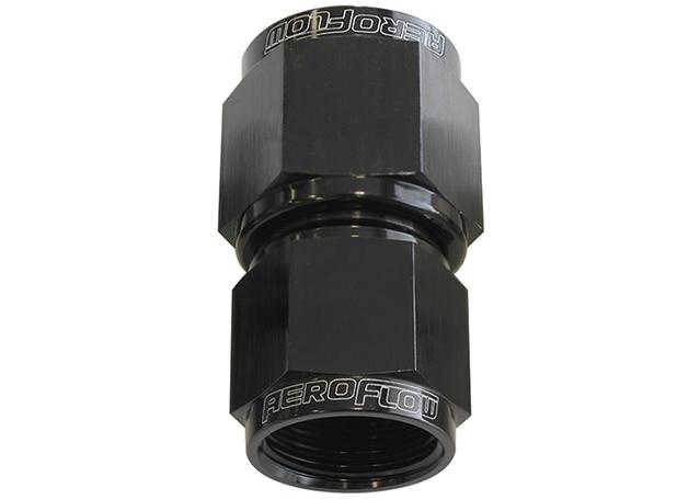 Aeroflow AF131-10-12BLK Swivel Coupler Reducer -12AN To