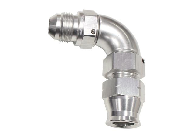Aeroflow AF137-05S 5/16" Tube 90Deg Male -6AN Silver