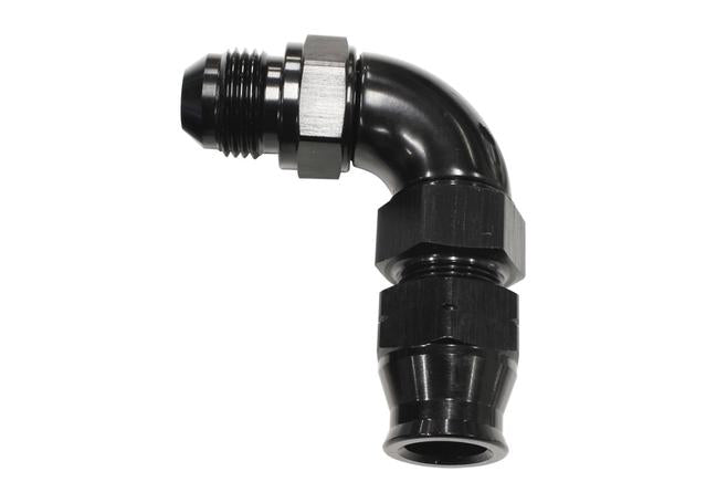 Aeroflow AF137-10BLK 5/8" Tube 90Deg Male -10AN Black