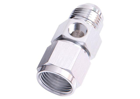 Aeroflow AF140-10S Straight Female - Male -10AN Silver