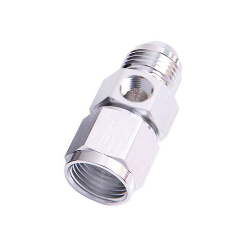 Aeroflow AF140-03S Straight Female - Male -3AN Silver