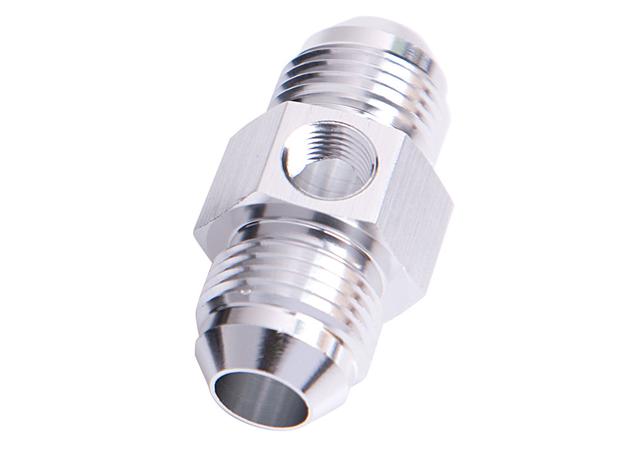 Aeroflow AF141-08S Straight Male - Male -8AN Silver With
