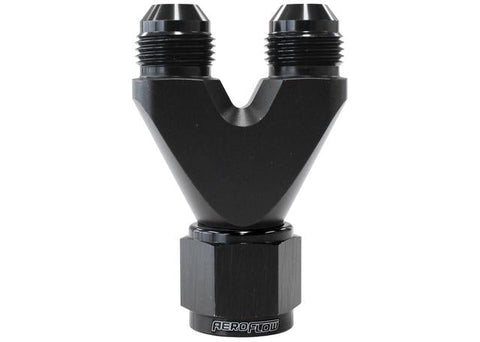 Aeroflow U-Block Female -8 To 2 X -6AN Nipples Straight
