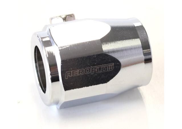 Aeroflow AF150-12CH Hex Hose Finisher 24.95mm ID Chrome