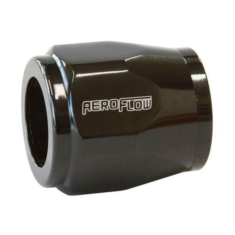 Aeroflow AF150-30BLK Hex Hose Finisher 52mm ID Black
