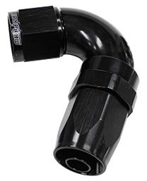 Aeroflow AF154-08BLK 120 Deg Hose End -8AN Black Full