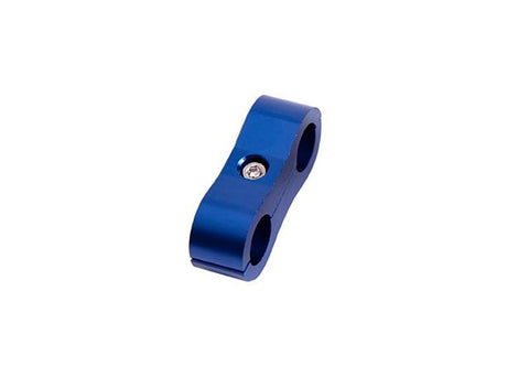 Aeroflow AF156-09 Billet Dual Hose Seperator Blue 13.5mm