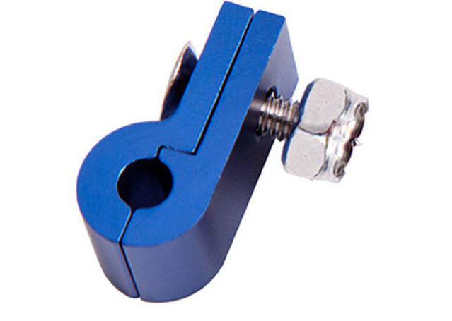 Aeroflow AF157-06 Billet P Style Clamp -6 H/Line Blue