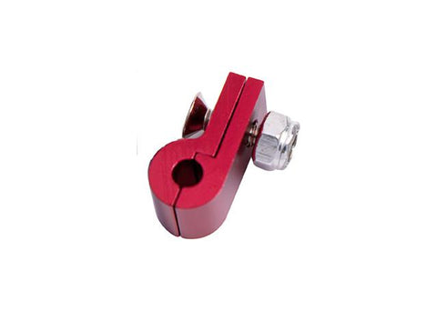 Aeroflow AF157-09R Billet P Style Clamp -6 Hose Red